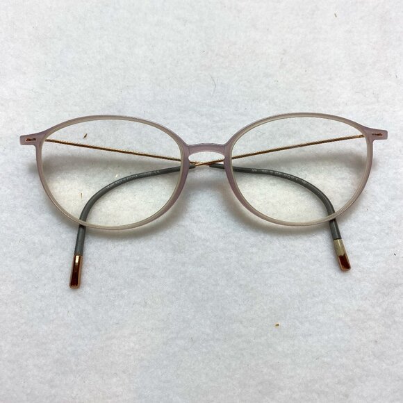 Silhouette SPX 1580 75 6530 Eyeglasses Frames 50-16-140 Austria Dusty Rose Gray - Picture 1 of 16